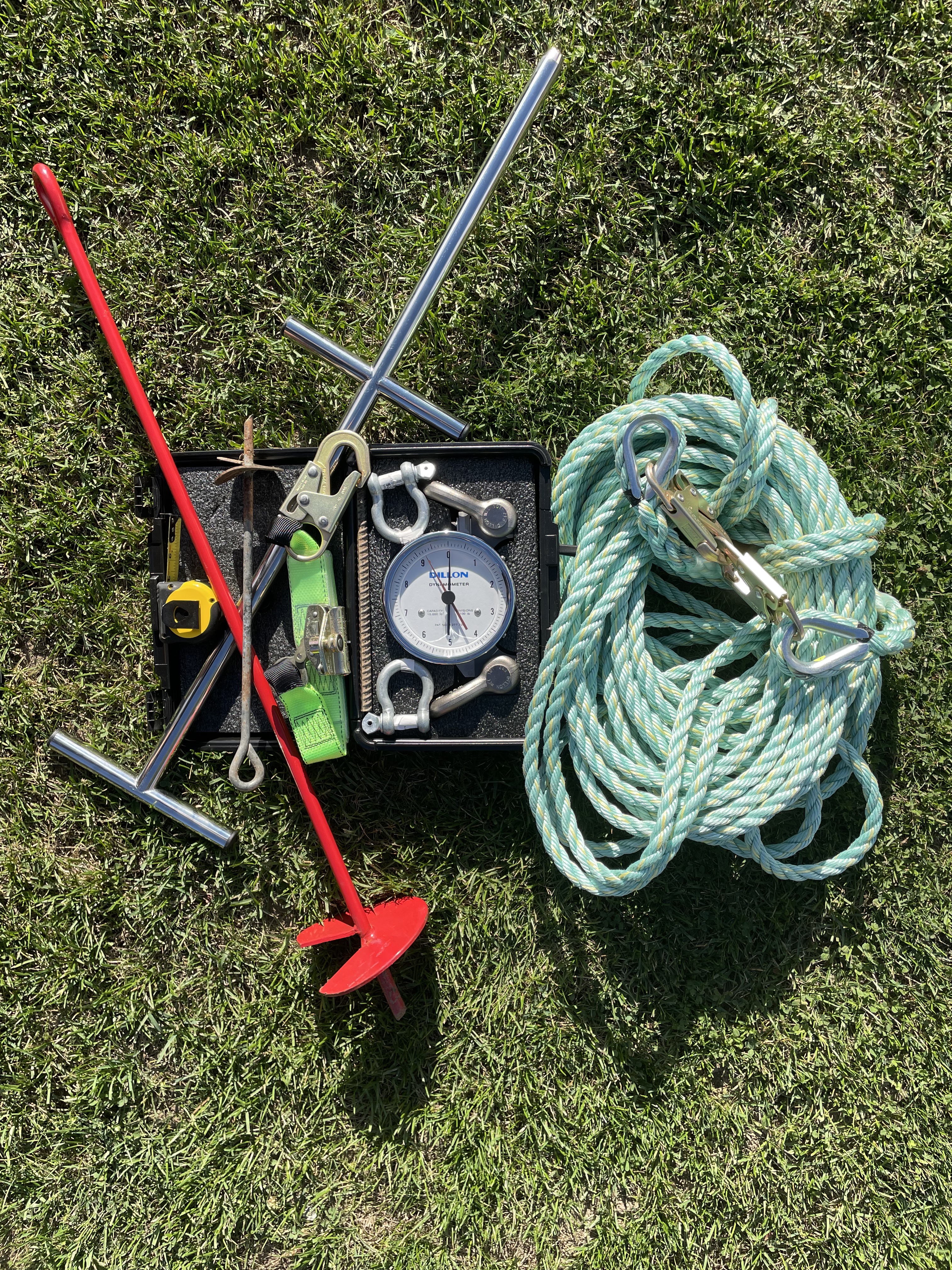 The Earth Angel™ ground anchor screw — earth anchoring system